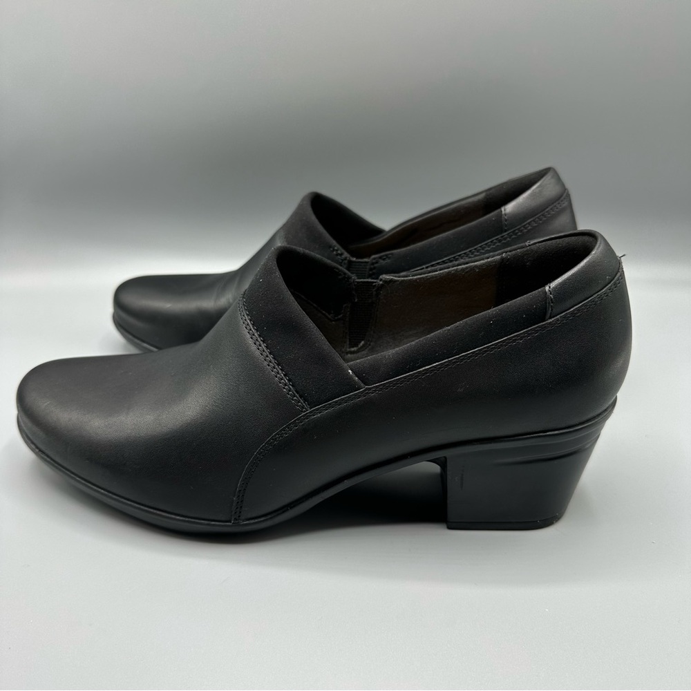 Clarks Collection Heels Emslie Pumps Slip on Women’s size 11 Black